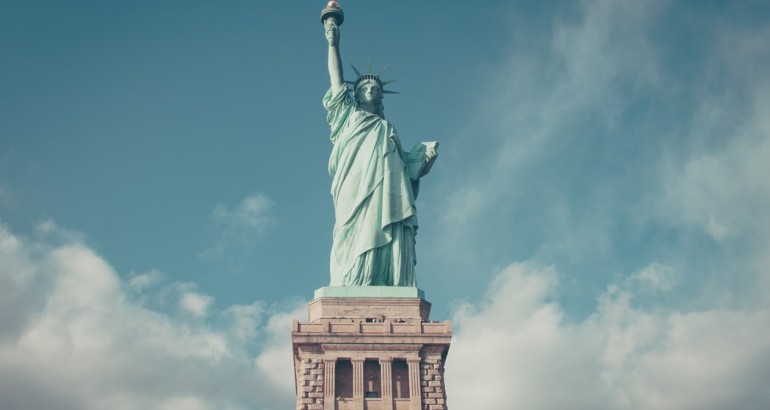 Het Vrijheidsbeeld in New York